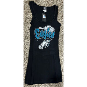 NWT NFL Women's Philadelphia Eagles Fitted Tank size large